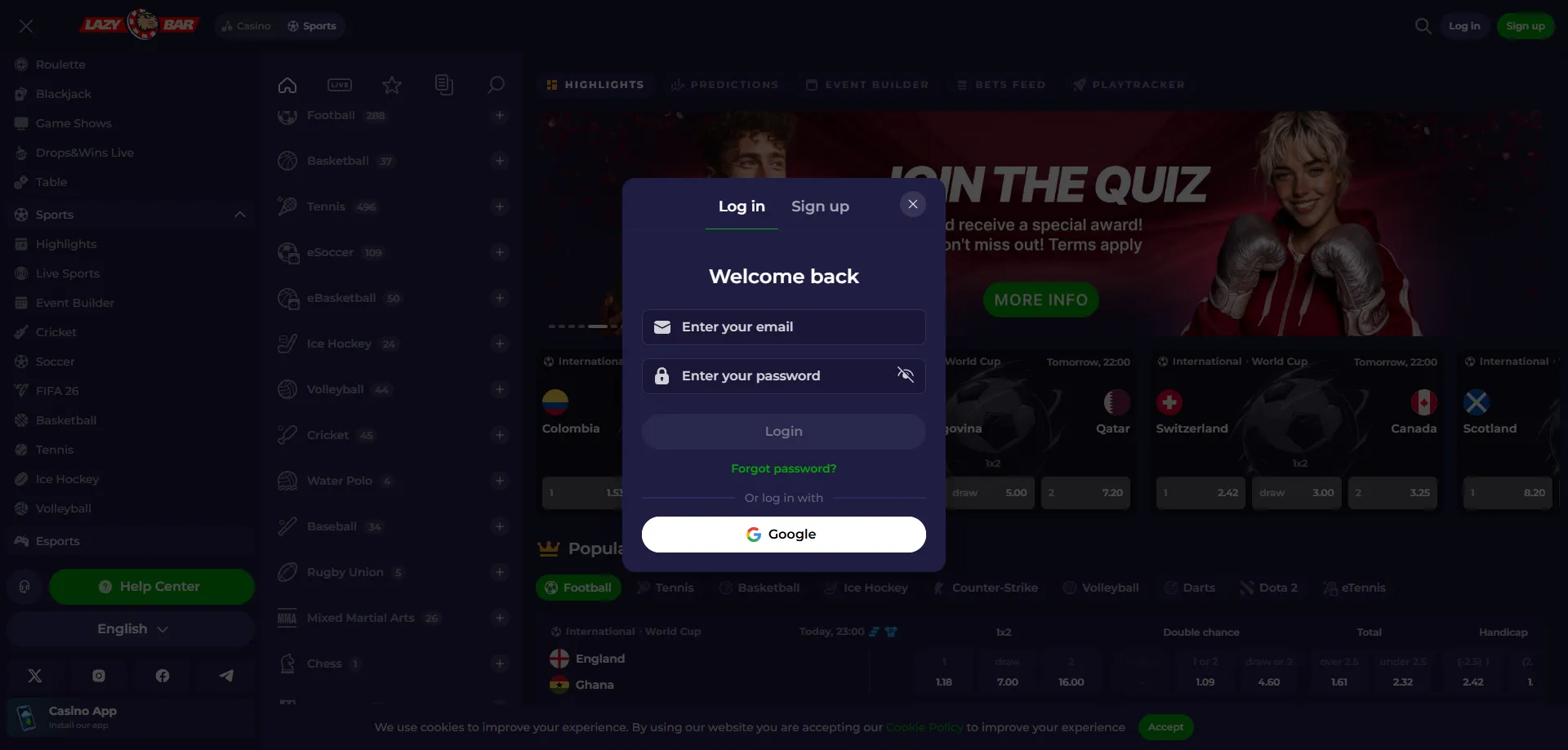 Lazybar Casino depositi e prelievi &mdash; metodi di pagamento sicuri e rapidi